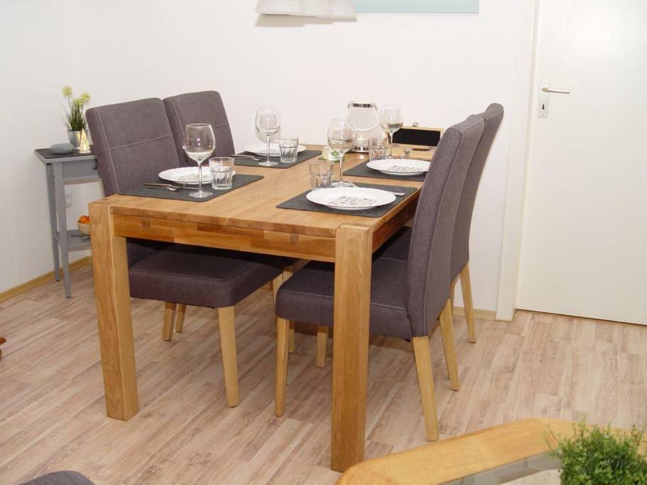 Ferienwohnung Am Blauen See In دورستن المظهر الخارجي الصورة
